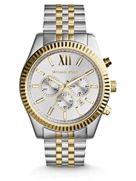 Herrenchronograph 'MK8344' goldgelb / silber