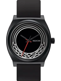 Nixon Herrenuhr Time Teller schwarz