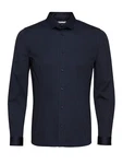 JACK & JONES Hemd 'Parma' nachtblau