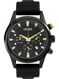 S.Oliver Uhr schwarz