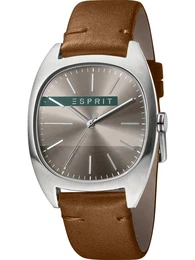 ESPRIT Uhr braun / silber / platin