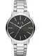 Emporio Armani Uhr schwarz / silber