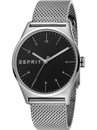 ESPRIT Uhr schwarz / silber