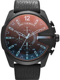 Chronograph blau / rot / schwarz