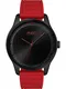 HUGO Uhr ''''Move Casual'''' rot / schwarz