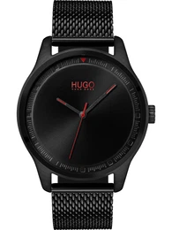 Uhr rot / schwarz