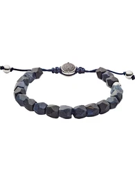 Armband ''''DX1138040'''' nachtblau / dunkelgrau / silber