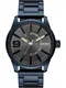 DIESEL Uhr marine / schwarz