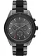 Emporio Armani Chronograph dunkelgrau / schwarz