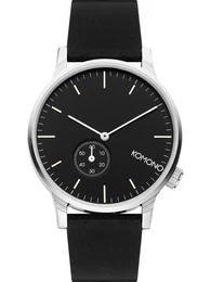 Uhr ''''Winston Subs Black Silver'''' schwarz / silber