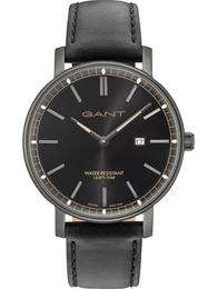 GANT Uhr GT006022 gold / dunkelgrau / schwarz / weiß