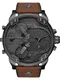 DIESEL Chronograph braun / platin