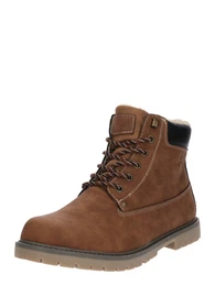 Schnürstiefel braun / schwarz