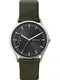 SKAGEN Uhr tanne / schwarz / silber