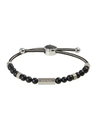 Armband schwarz / silber