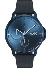 Uhr ''''Focus Businiess'''' blau / weiß