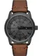 DIESEL Uhr braun / dunkelgrau
