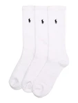Polo Ralph Lauren Wäsche 'CREW W/PP-CREW-3 PACK' Socken weiß