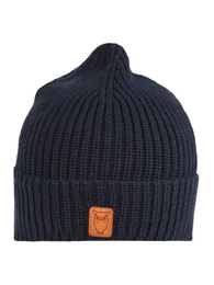 Mütze ''''Ribbing'''' dunkelblau