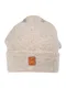 KnowledgeCotton Apparel Mütze champagner