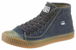 G-STAR RAW Sneaker Rovulc washed mid blue denim