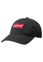 LEVIS Cap rot / schwarz
