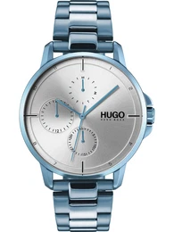 Herrenuhr ''''Focus Businiess'''' rauchblau