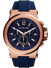 Uhr rosegold / navy
