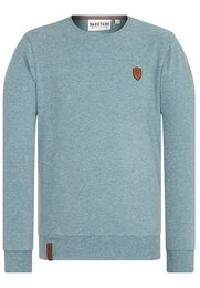 Sweatshirt ''''Al K.Ohol'''' rauchblau
