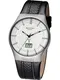 REGENT Uhr 11030140 schwarz / silber / weiß