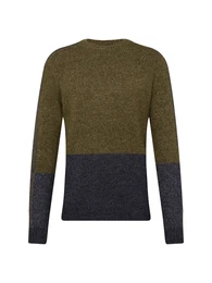 Sweatshirt marine / oliv
