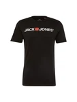 JACK & JONES JJECorp Logo Tee SS Crew Neck NOOS (12137126) knallrot/schwarz/weiß