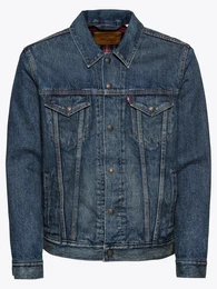 LEVI''''S Jacke ''''LINED TRUCKER JACKET'''' blue denim