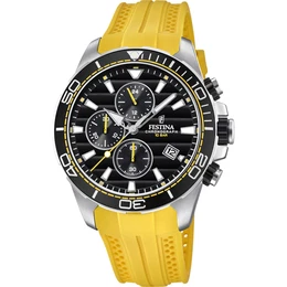 Chronograph ''''The Originals, F20370/2'''' gelb / schwarz / silber