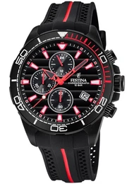 Chronograph ''''The Originals, F20366/3'''' rot / schwarz