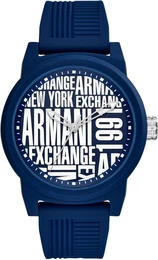 ARMANI EXCHANGE Quarzuhr AX1444 blau / silber / weiß