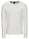 BOSS Casual Pullover ''''Tempest 10214364 01'''' weißmeliert