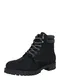 JACK & JONES Schnürboots schwarz