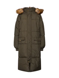 Urban Classics Zimní kabát olivová
