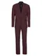SELECTED HOMME Anzug ''''SLHSLIM-MYLOLOGAN FUDGE SUIT B'''' weinrot