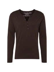 Key Largo Longsleeve Henleyshirt Ginger (MLS00038) anthrazit (MLS00038)