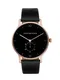 Kapten & Son Uhr ''''Heritage Rosegold''''  černá