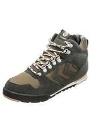 Sneaker hellbeige / grün / oliv / schwarz