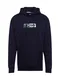 Tommy Jeans Sweatshirt TJM FLEECE EMBROIDERED HOODIE dunkelblau / weiß