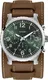 GUESS Multifunktionsuhr ''''ARROW, W1162G1'''' braun / grün