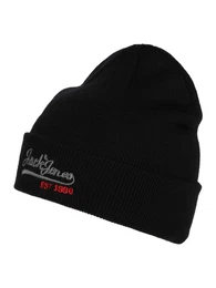 JACK & JONES Beanie JACLOGO schwarz