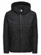 JACK & JONES Steppjacke ''''DRAW PUFFER'''' schwarz