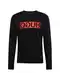 HUGO Sweatshirt Dicago hellrot / schwarz
