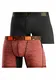 PUMA Boxer ''''Active Grizzly'''' orangemeliert / schwarz
