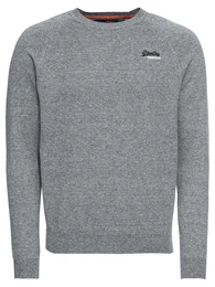 Pullover ''''ORANGE LABEL VEE'''' graumeliert